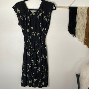 Knee Length Floral Dress